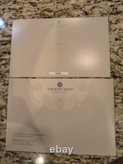 2024 Royal Mint 13 Coin Annual Uk Proof & Medal Set