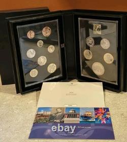 2024 Royal Mint 13 Coin Annual Uk Proof & Medal Set