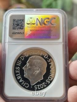 2025 Royal Mint Great Engravers 2oz Silver Victory Waterloo Medal NGC PF 69