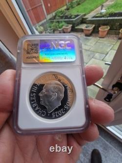 2025 Royal Mint Great Engravers 2oz Silver Victory Waterloo Medal NGC PF 69