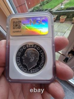 2025 Royal Mint Great Engravers 2oz Silver Victory Waterloo Medal NGC PF 69