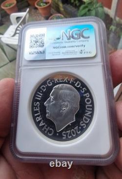 2025 Royal Mint Great Engravers 2oz Silver Victory Waterloo Medal NGC PF 69