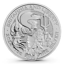 24 US Mint Liberty/Britannia Medal & Royal Mint Britannia/Liberty Coin combo