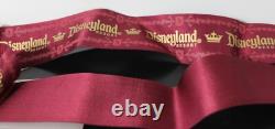 2-SET 1955 DISNEYLAND WIDE LANYARD & MEDAL Classic Maroon Royal 59495 54450 2006