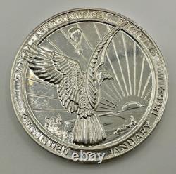 2 X Royal Aeronautical Society, Founded 12 January 1866, struck in silver 60.16g