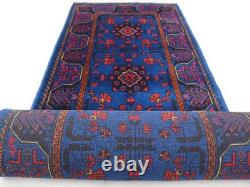 2x10 Royal Blue Tribal Handmade Runner Rug For Kitchen, Bathroom, Narrow Hallways 2x10 Royal Blue Tribal Handmade Runner Rug For Kitchen, Bathroom, Narrow Hallways