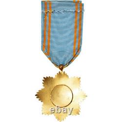#3322 Comoros, Ordre Royal de l'Etoile d'Anjouan, Medal, Uncirculated, Gilt Br