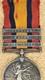 3 Clasp British Boer War 1899 Queens South African Medal Kings Royal Rifles