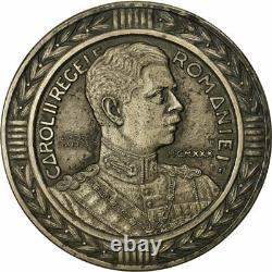 #713646 Romania, Medal, Carol II, Centenaire de l'Infanterie Royale, 1930, Lav