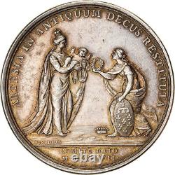 #868456 France, Medal, Royal, Louis XV, Naissance du Comte d'Artois, 1757, Fil