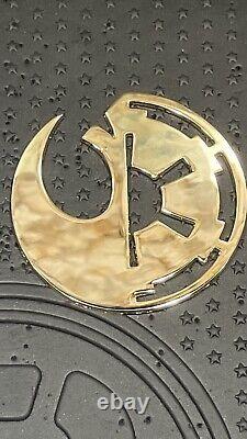 AP DISNEY STAR WARS 2006 Half the Rebellion & Imperial Logo Medallion Pin 47165