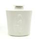 ARCADIA by KPM ROYAL BERLIN White Porcelain Medallion TEA CADDY & LID Jar Box