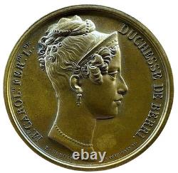 Amazing French Bronze Madame Duchesse de Berri 1825 Royal Visit French Royalty
