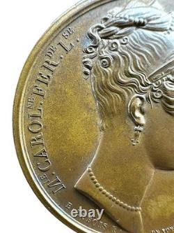 Amazing French Bronze Madame Duchesse de Berri 1825 Royal Visit French Royalty