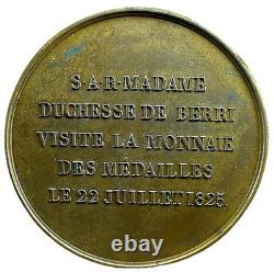 Amazing French Bronze Madame Duchesse de Berri 1825 Royal Visit French Royalty