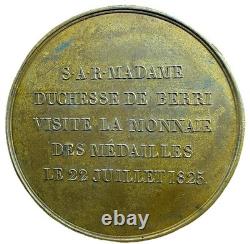 Amazing French Bronze Madame Duchesse de Berri 1825 Royal Visit French Royalty