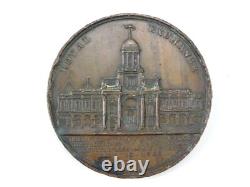 Antique British English 19 Century Royal Exchange Table Medal