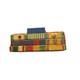 Antique Ethiopian Medal Ribbon Bar Haile Selassie Era Imperial Military Badge