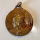 Antique French Medal Pendant Vercingetorix Approx 32mm By Royal