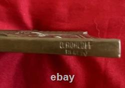 Antique German Imperial Wilhelm II Plaque O Roloff Berlin Jerusalem 1898