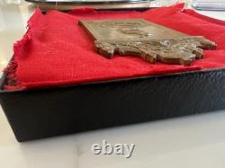 Antique German Imperial Wilhelm II Plaque O Roloff Berlin Jerusalem 1898