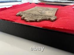 Antique German Imperial Wilhelm II Plaque O Roloff Berlin Jerusalem 1898