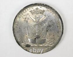 Antique Imperial Russian Russia 19 Century Large Catherine II Table Medal