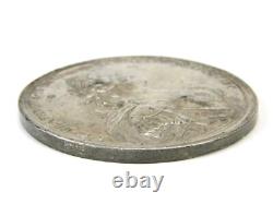 Antique Imperial Russian Russia 19 Century Large Catherine II Table Medal