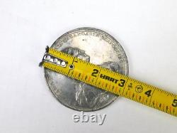 Antique Imperial Russian Russia 19 Century Large Catherine II Table Medal