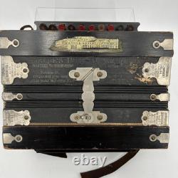 Antique Kalbes Imperial Accordian Germany Gold Medal Melbourne 1893 World's Fair