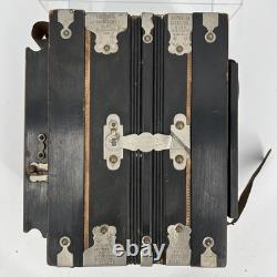 Antique Kalbes Imperial Accordian Germany Gold Medal Melbourne 1893 World's Fair