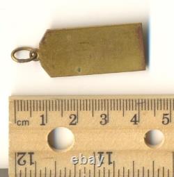 Antique Original Imperial Russian order Medal Badge pin Silver Plated (1452a)