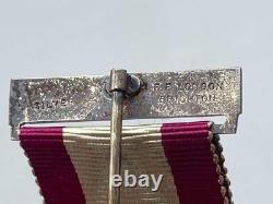 Antique Royal Arch Masonic York Rite Agate Silver Keystone Medal Boxed