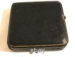 Antique Royal Caledonian Curling Club Silver Medal HM 1909 Boxed 32.9g