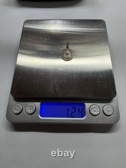 Antique Russian 84 Silver Orthodox Medallion Dormition Virgin & St Barbara