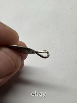 Antique Russian 84 Silver Orthodox Medallion Dormition Virgin & St Barbara