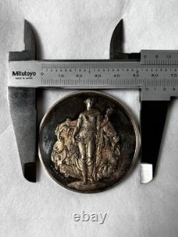 Antique Silver Medal Royal Horticultural Society Boxed 69 Gram John Pinches