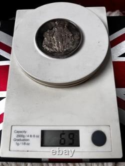 Antique Silver Medal Royal Horticultural Society Boxed 69 Gram John Pinches