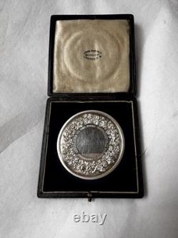 Antique Silver Medal Royal Horticultural Society Boxed 69 Gram John Pinches