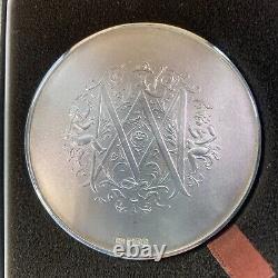 Arnold Machin Royal Academy of Arts Solid Silver Hand Signed Medal