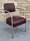 Art Deco Streamline Royal Medal KEM Weber Style Cantilever Chrome Armchair