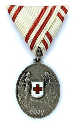 Austria Hungary Imperial Red Cross Honour Medal 1864-1914 Bronze Patriae Humanit