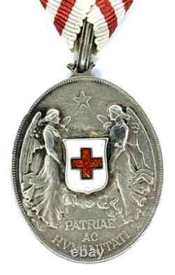Austria Hungary Imperial Red Cross Honour Medal 1864-1914 Bronze Patriae Humanit