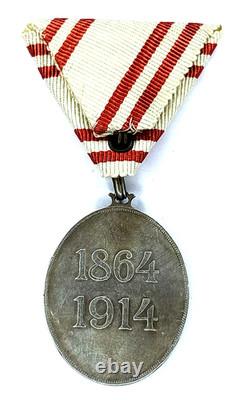 Austria Hungary Imperial Red Cross Honour Medal 1864-1914 Bronze Patriae Humanit