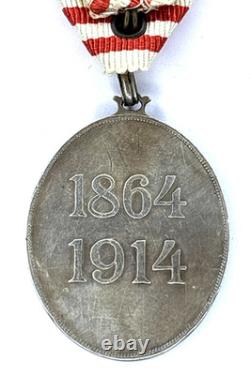 Austria Hungary Imperial Red Cross Honour Medal 1864-1914 Bronze Patriae Humanit