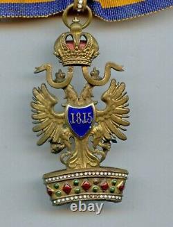Austro-Hungarian Austria ROYAL ORDER OF THE IRON CROWN Knight 3rd Class Medal