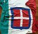 BEAUTIFUL ITALY WW2 FLAG ITALIAN FASCIST 1930's WWII SAVOY KINGDOM ROYAL HOUSE