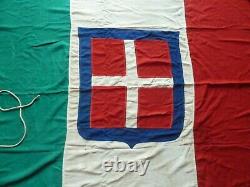 BEAUTIFUL ITALY WW2 FLAG ITALIAN FASCIST 1930's WWII SAVOY KINGDOM ROYAL HOUSE