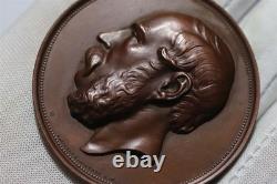 BELGIUM ROYAL ACADEMY JUBILEE 51mm MEDAL 1891 By Michaux B89 YJ42