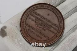 BELGIUM ROYAL ACADEMY JUBILEE 51mm MEDAL 1891 By Michaux B89 YJ42